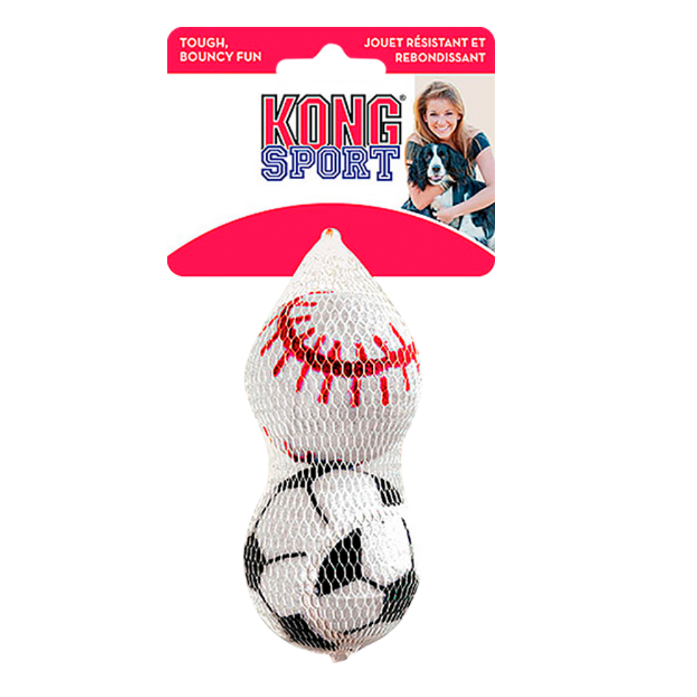KONG Perro Sports Balls Pelota Large X2
