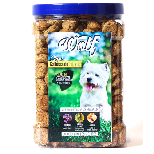 Galleta Wolf De Hígado 1250 Gr