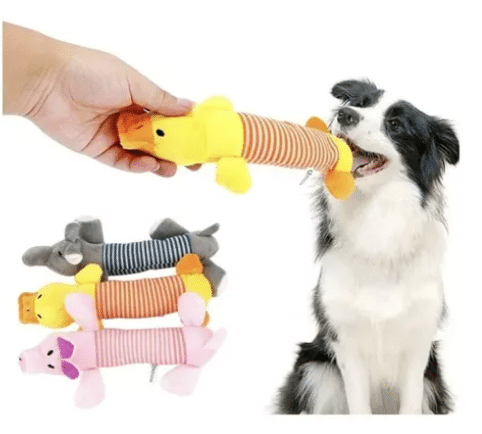 Juguete Peluche De Lana Chillon Para Mascota Perro