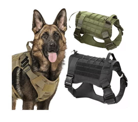 Pechera Chaleco Tactico Arnés Para Mascota Perro