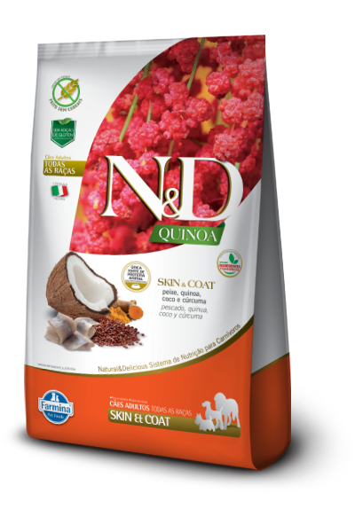 Nd Quinoa Canine Adult Skin Peixe 10.1kg