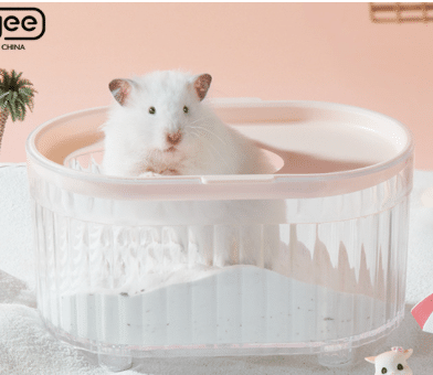 Baño para Hamster anti-salpicaduras