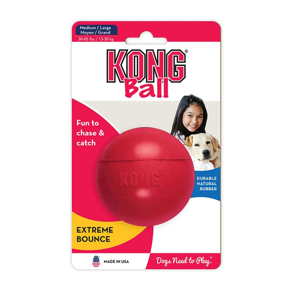 KONG Perro – Pelota Classic Caucho Medium/Large