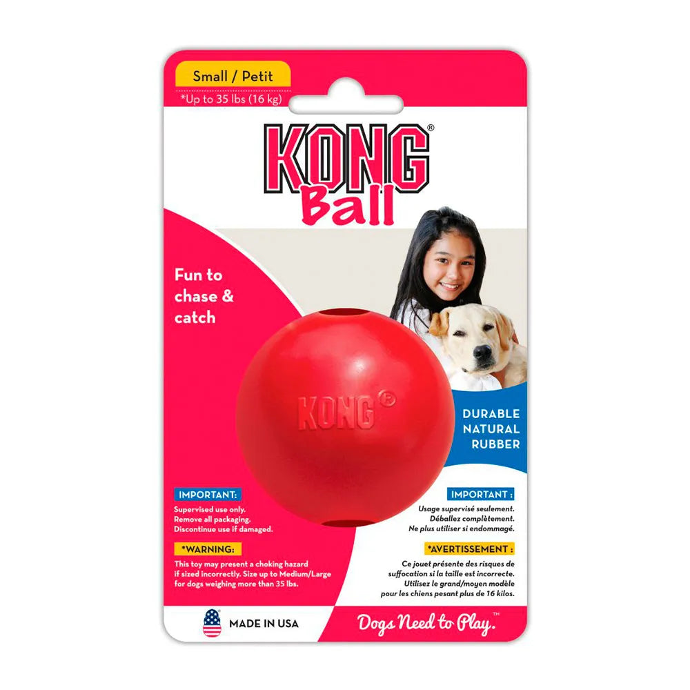KONG Perro – Pelota Classic Caucho Small