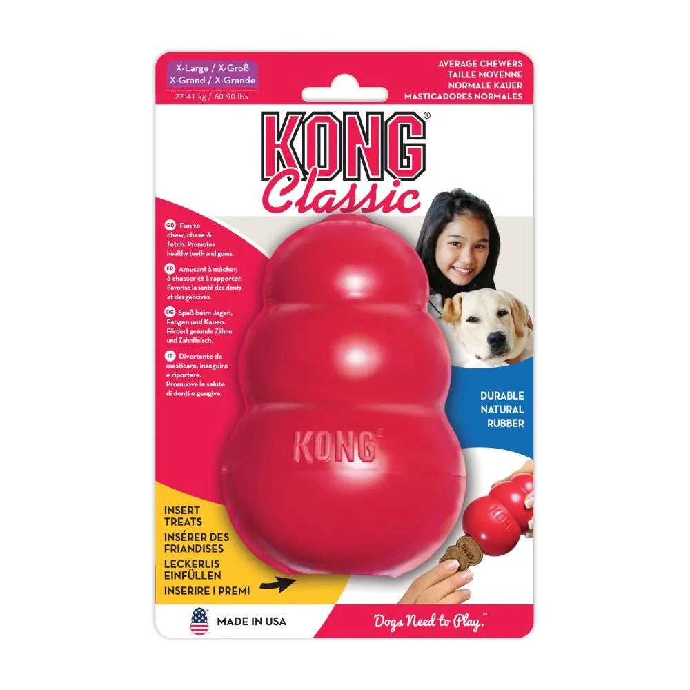 KONG Perro – Caucho Classic Portapasabocas XX-Large