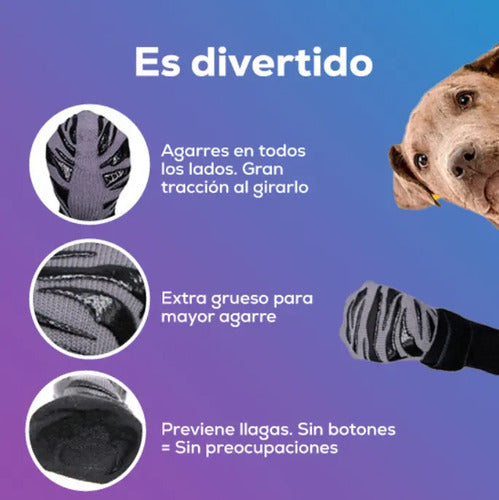 Medias Calcetines Antideslizante Para Perros Y Gatos Wuufu