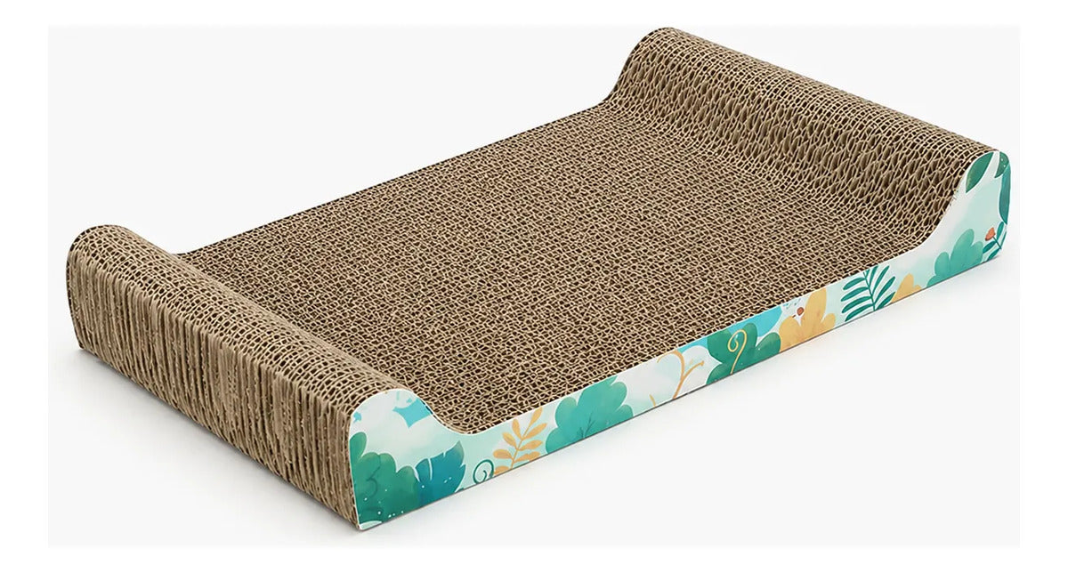 Rascador Para Gato Tipo Mueble Largo 49cm Wuufu Cafe