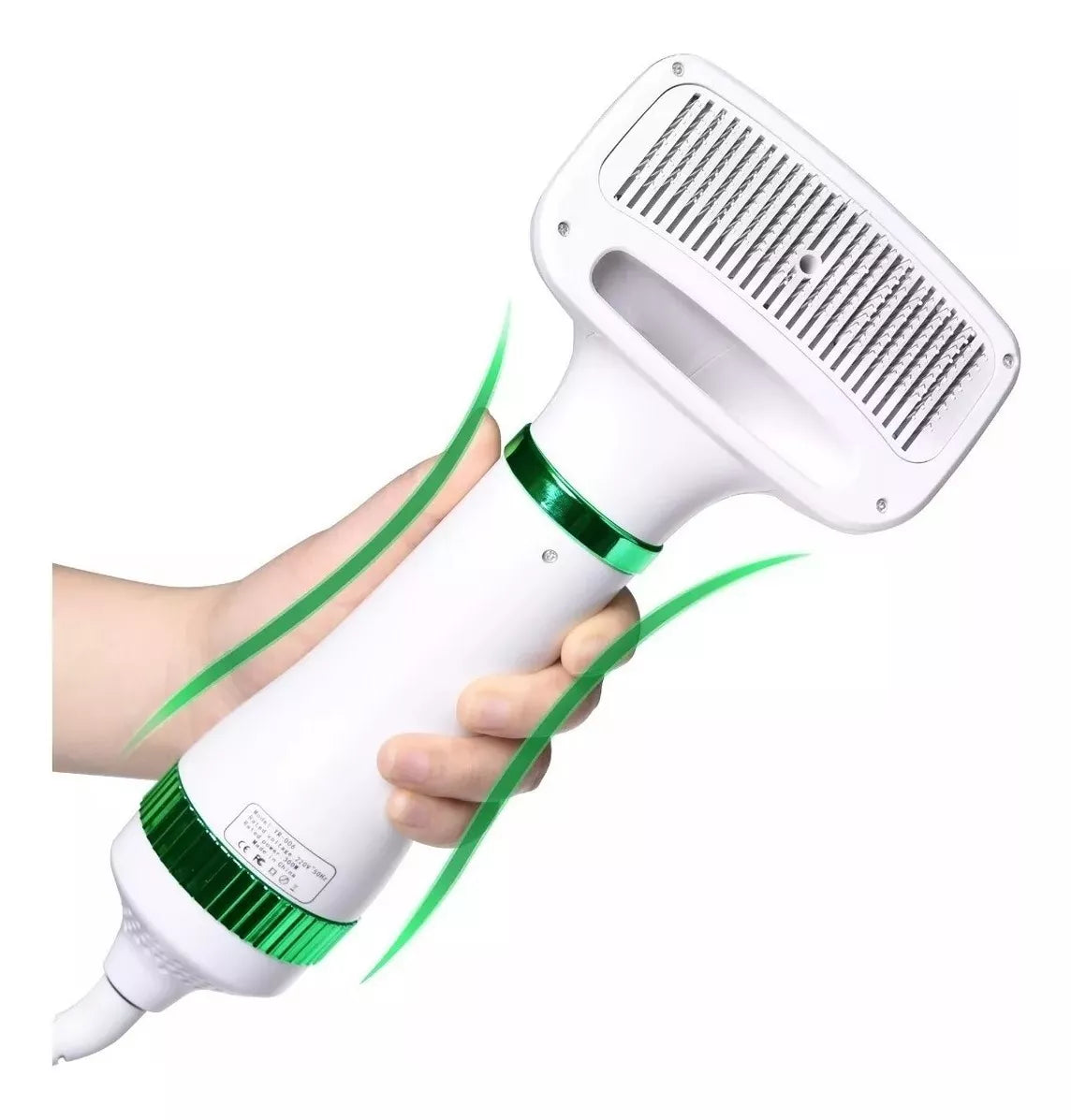 Secador De Pelo Peine Para Mascotas 2 En 1 Portátil