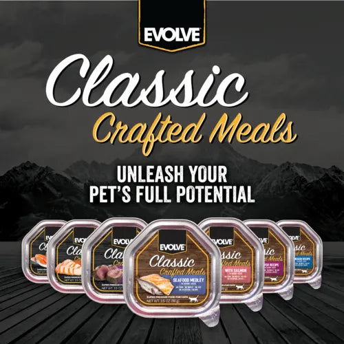 Comida Húmeda Para Perro Evolve Dog Classic Bandeja Venado 99 Gr