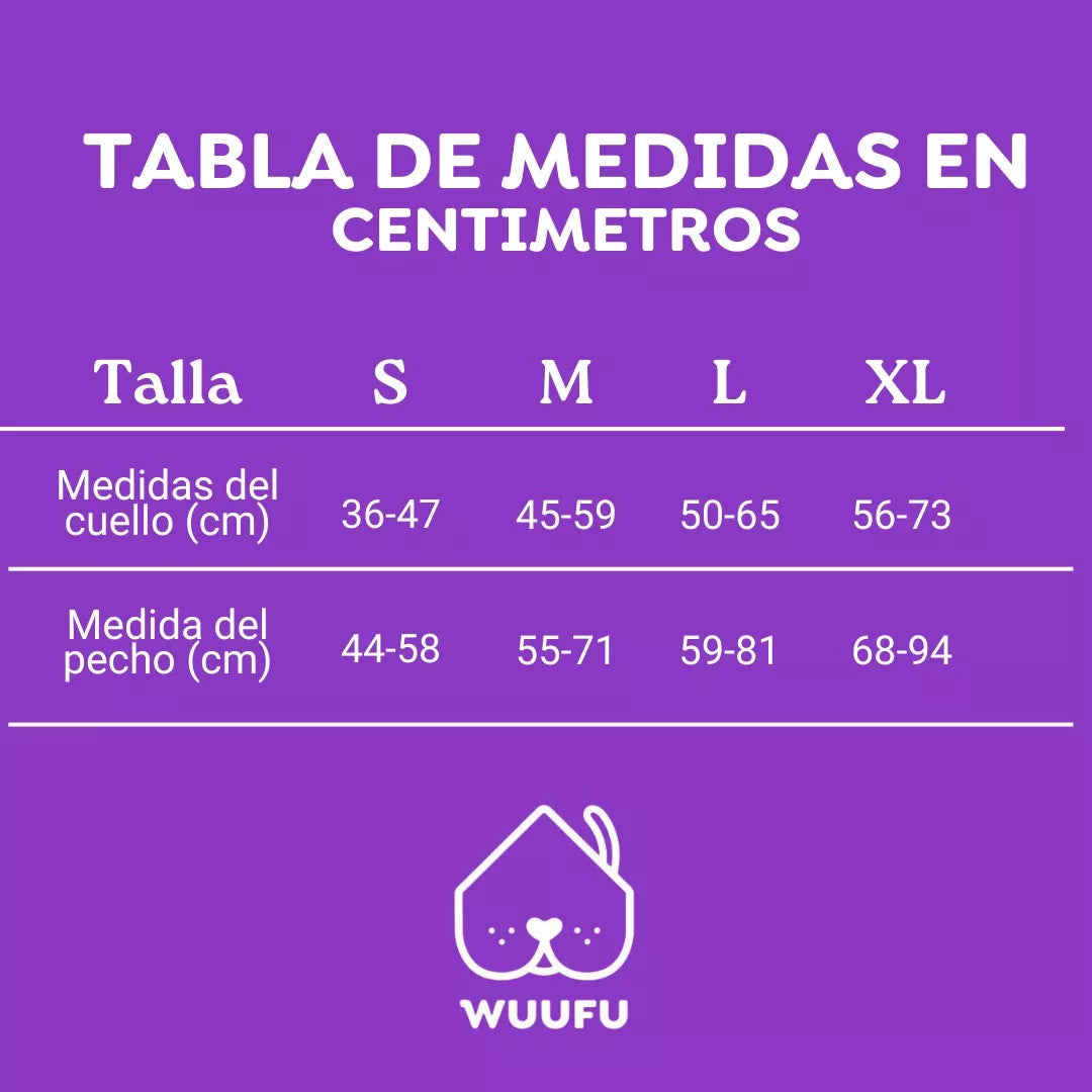 Pechera service dog Talla M