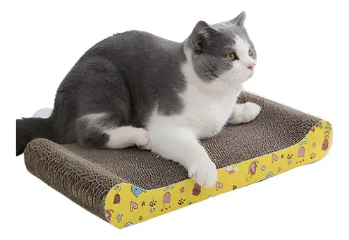 Rascador De Carton Forma Hueso