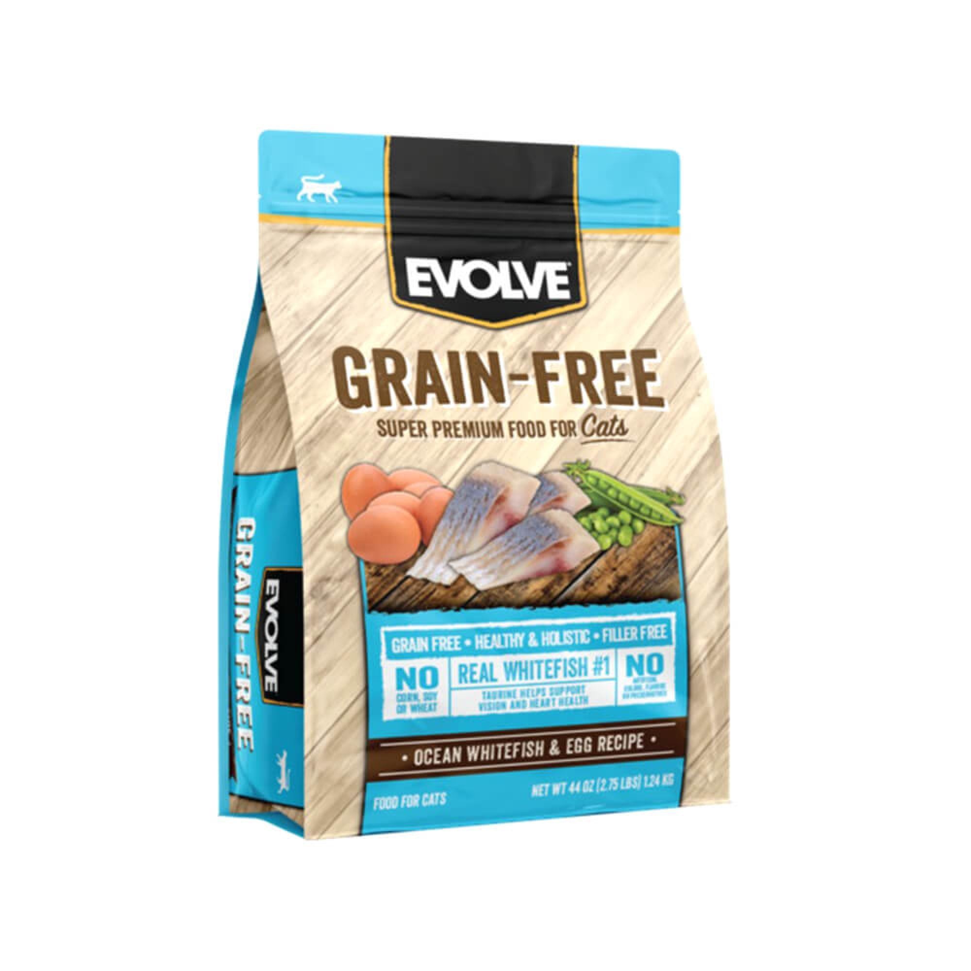 Evolve Cat Grain Free – Ocean Fish 1.24 kg (2.75 lb)