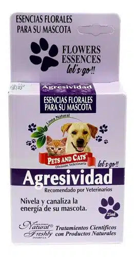 Esencia Agresividad Pets And Cats X 25ml
