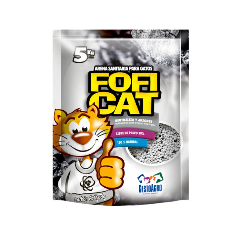 Arena de Fofi cat carbon activado  5kg