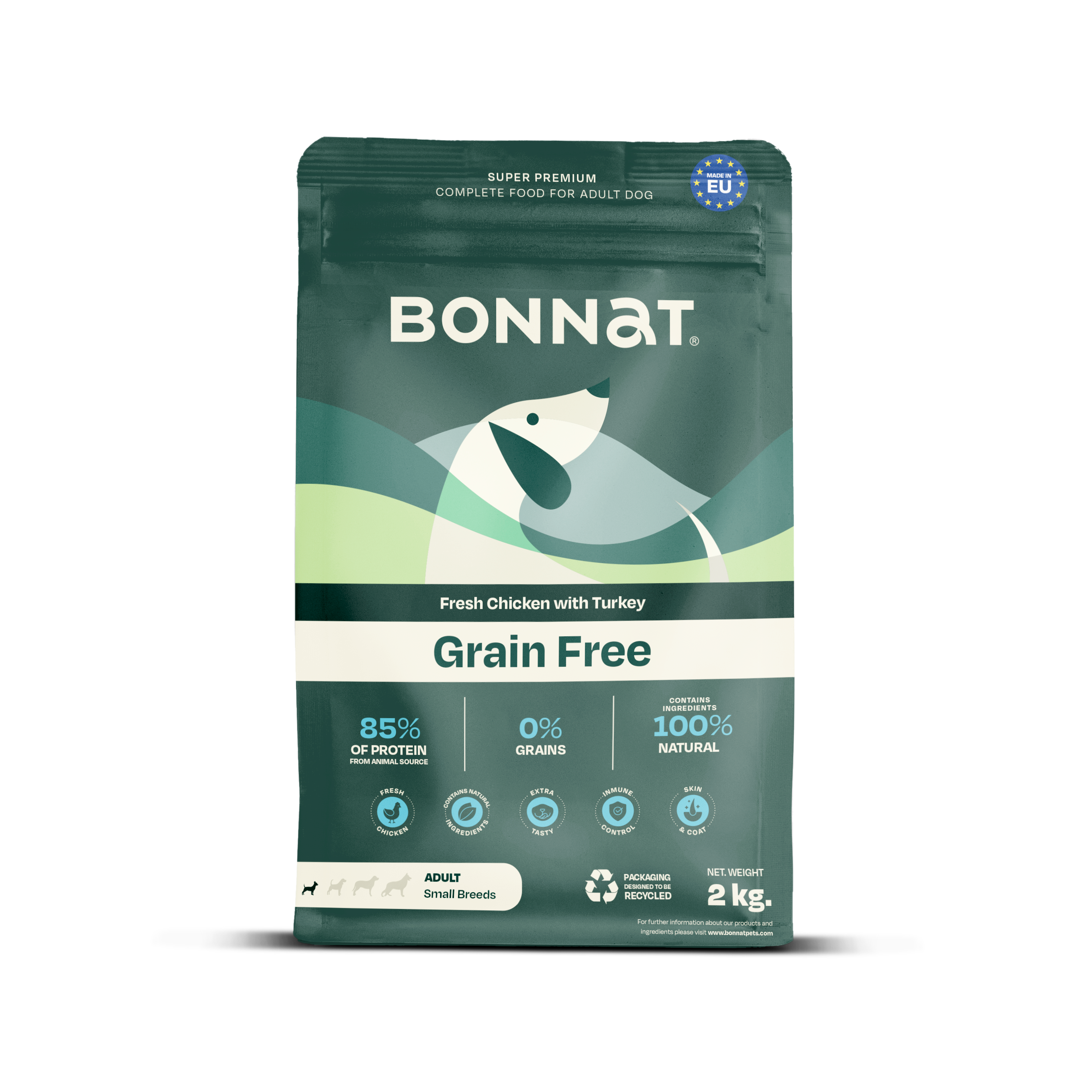 Bonnat Fresh Chicken With Turkey Small Breeds