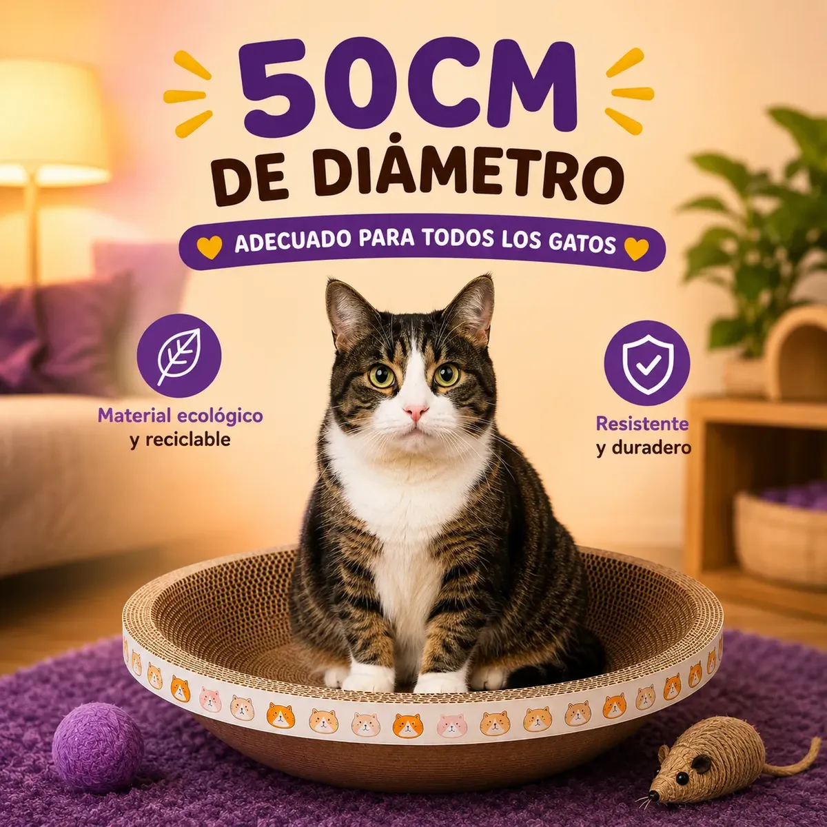 Rascador circular Wuufu 50 Cm